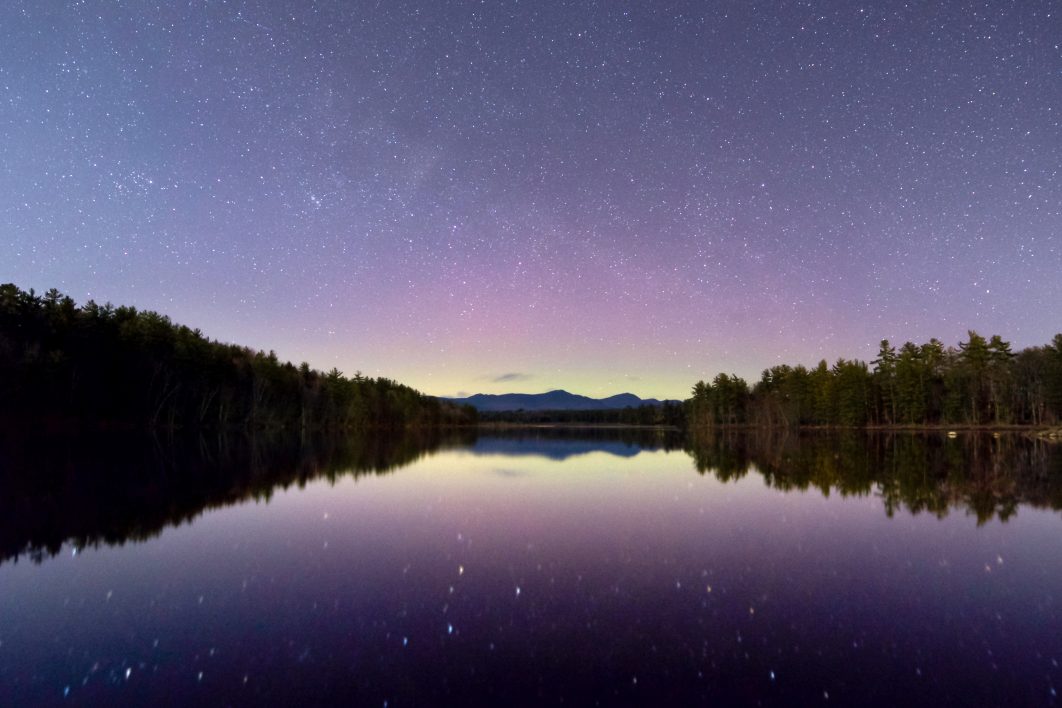Starry Lake Reflection