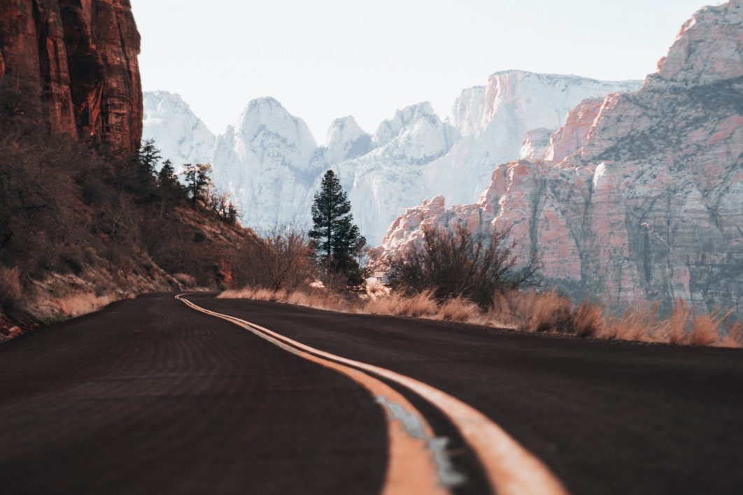 Curvy Canyon Road