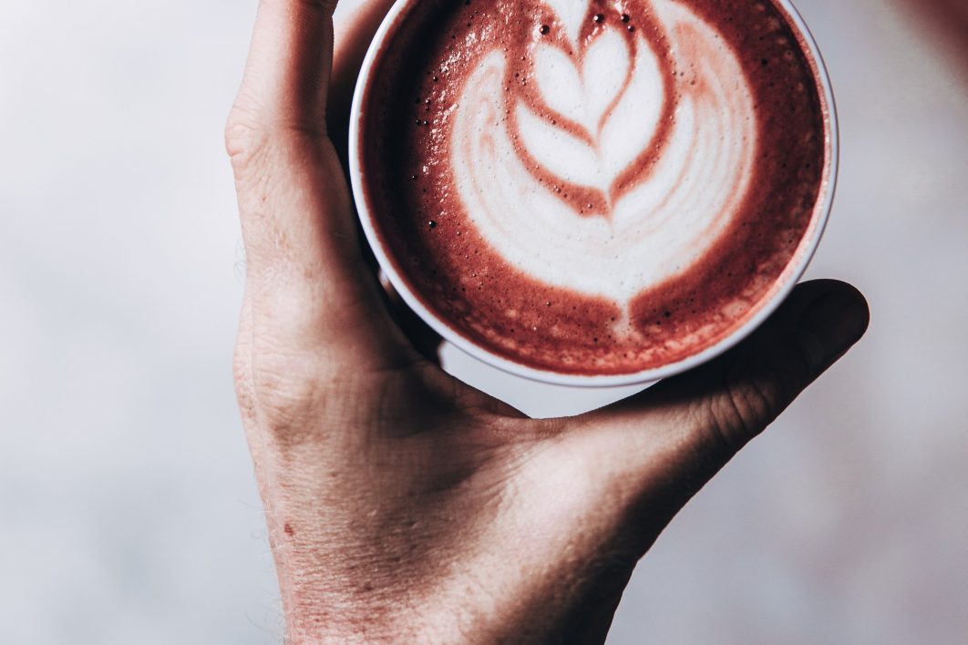 Latte Art in Hand