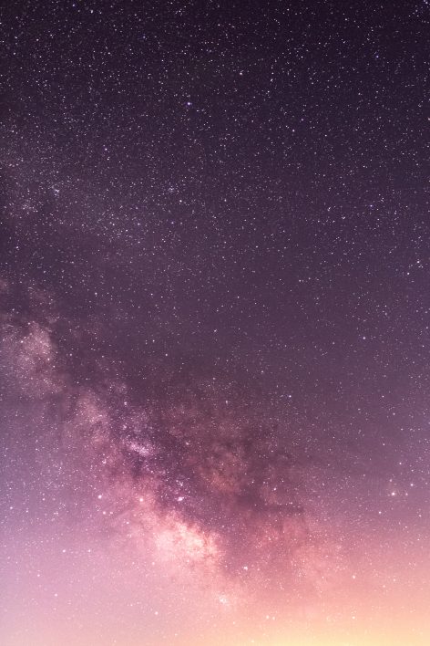Colorful Milky Way