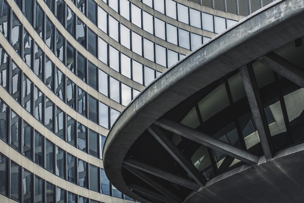 Curved Building Windows