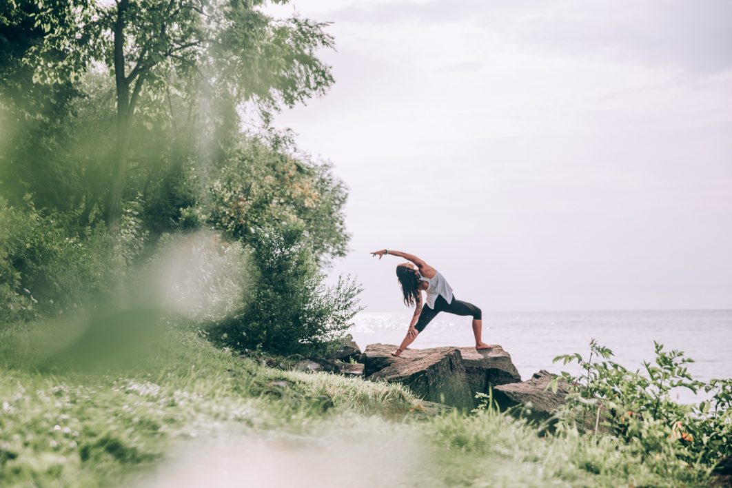 Yoga Near the Ocean