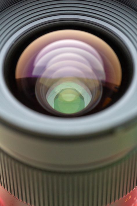 Camera Lens Close Up