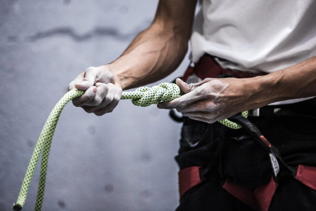 Rock Climber Ropes