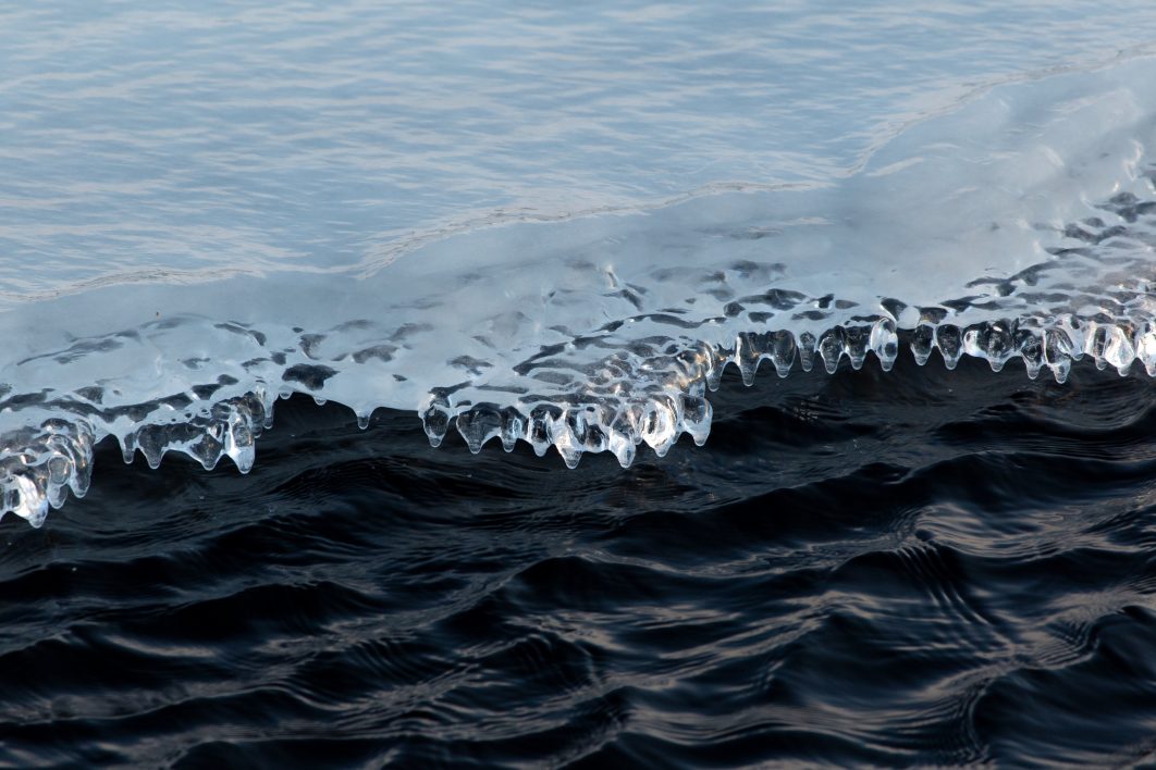 Icy Lake Water