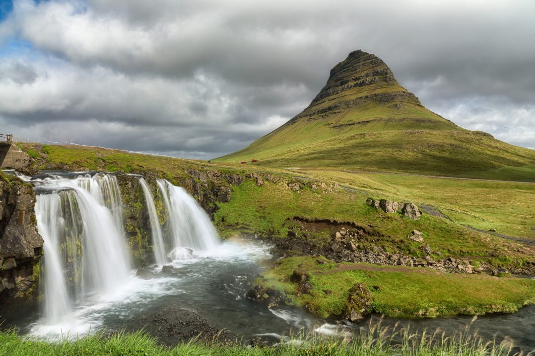 Rural Mountain Waterfall