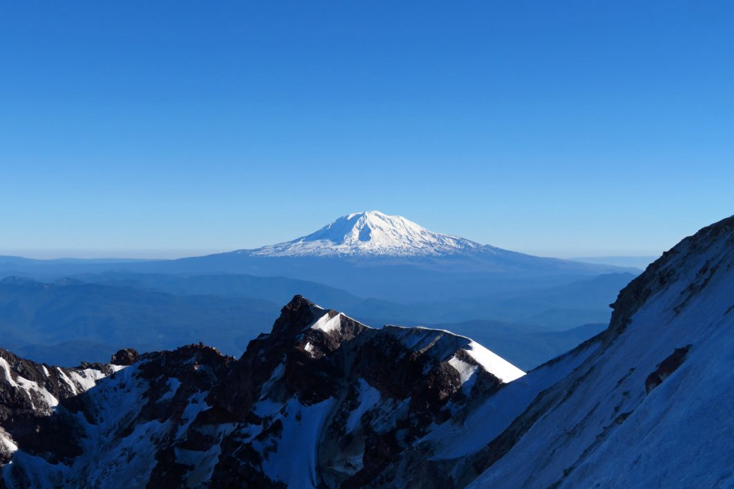 Blue Snowy Mountains