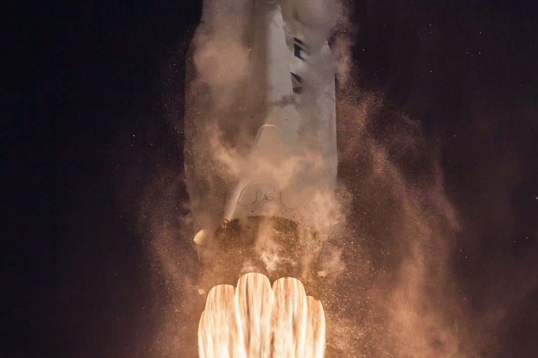 Space Rocket Liftoff