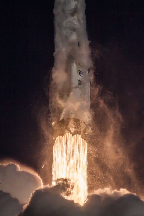 Space Rocket Liftoff