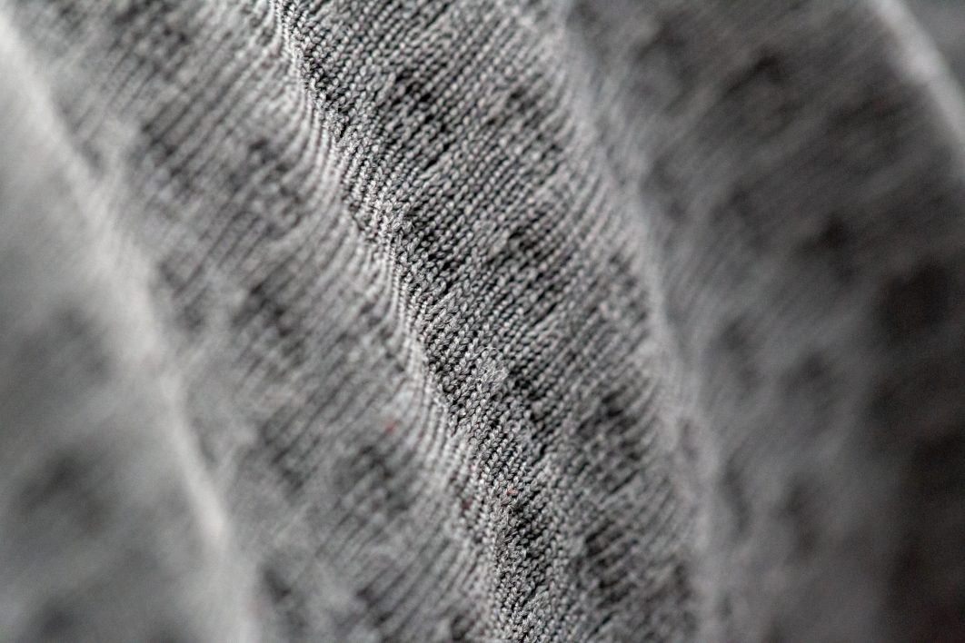 Textured Grey Fabric