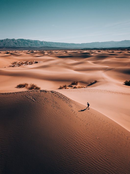 Hiking in the Desert