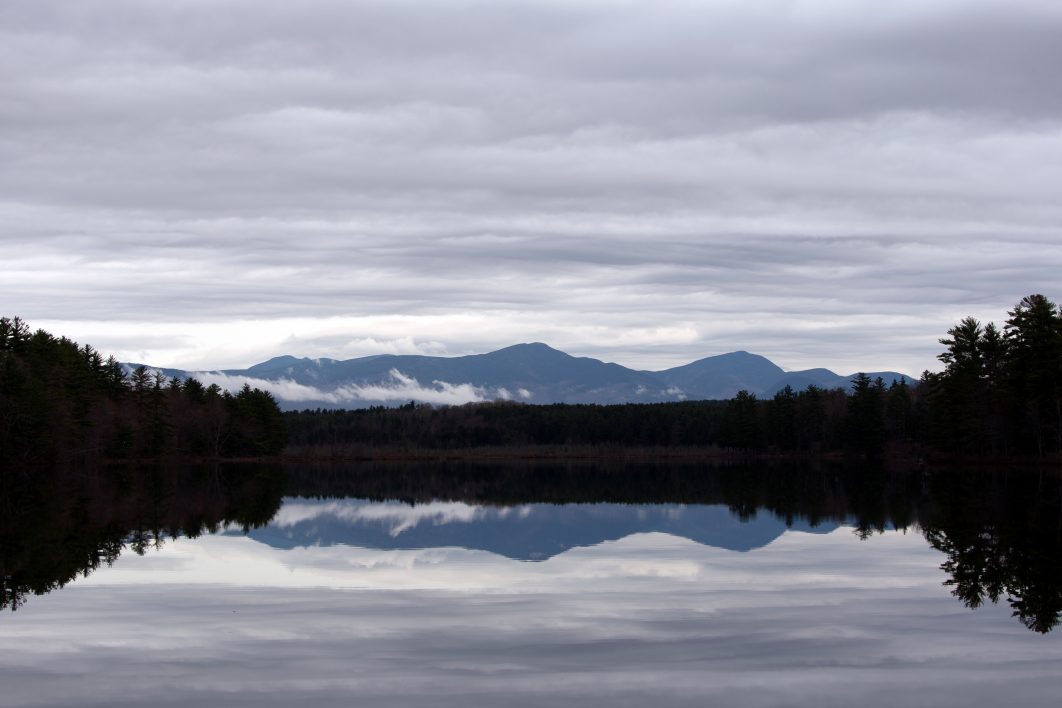 Mountain Reflection in Lake