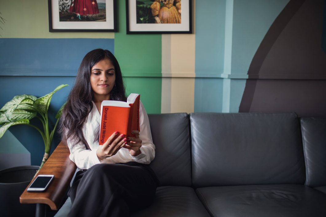 Woman with Book