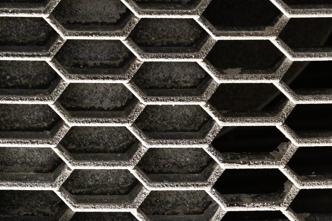 Car Grille Closeup