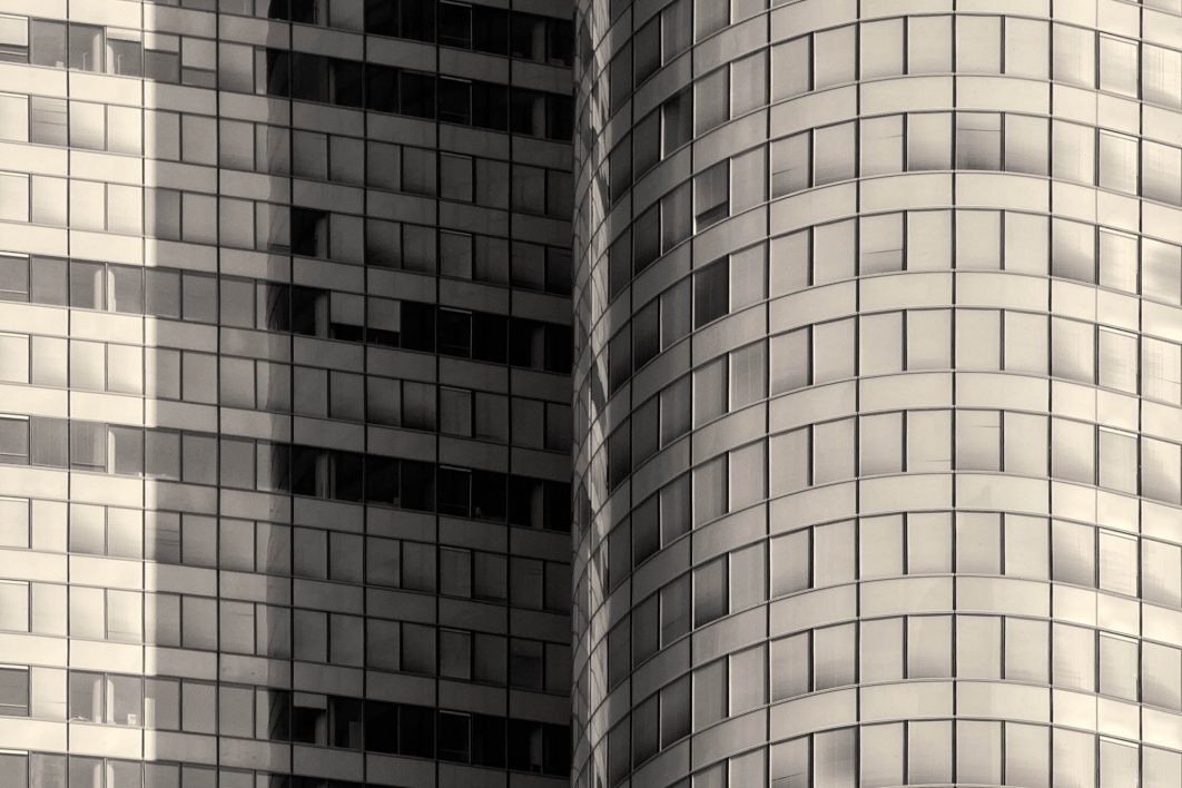 City Buildings Closeup