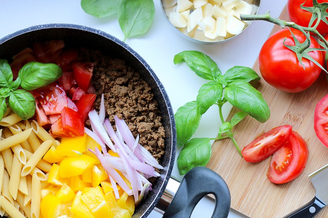 Pasta Dinner Ingredients