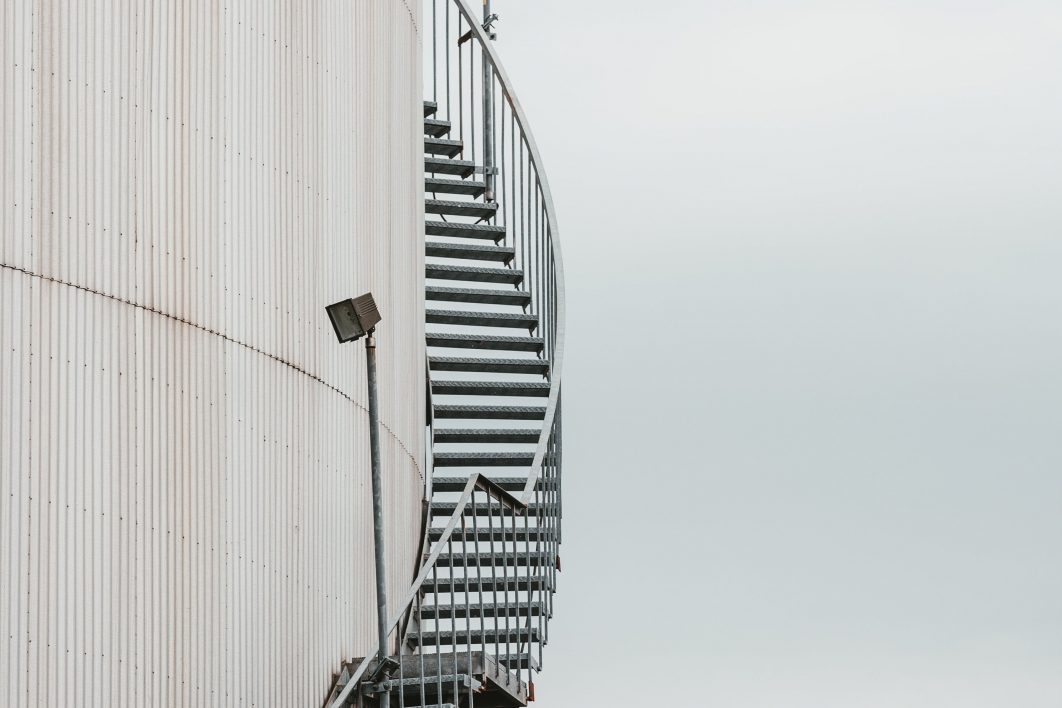 Industrial Tank Staircase