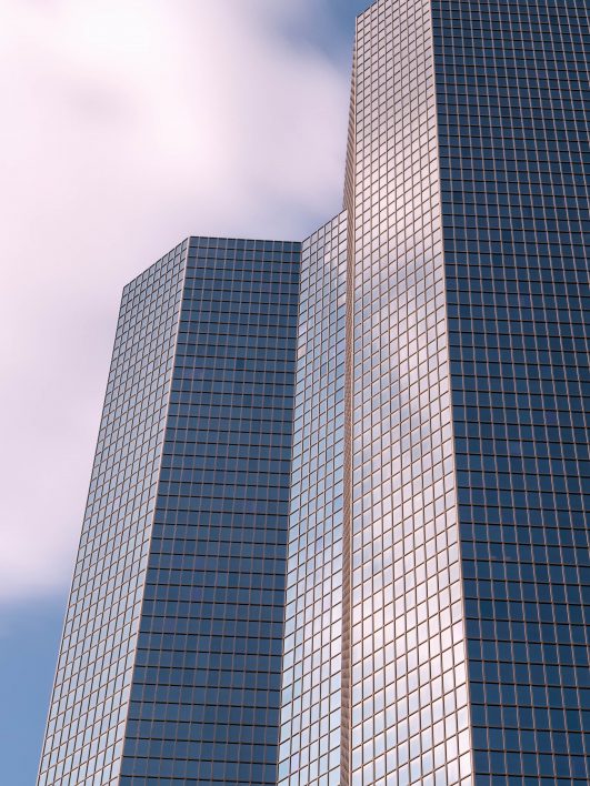 Glass Skyscraper and Sky