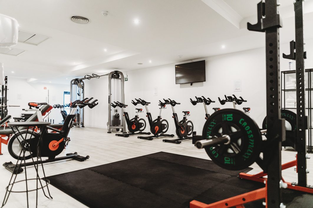 Gym Interior Equipment