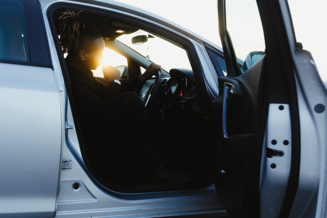 Man in Car