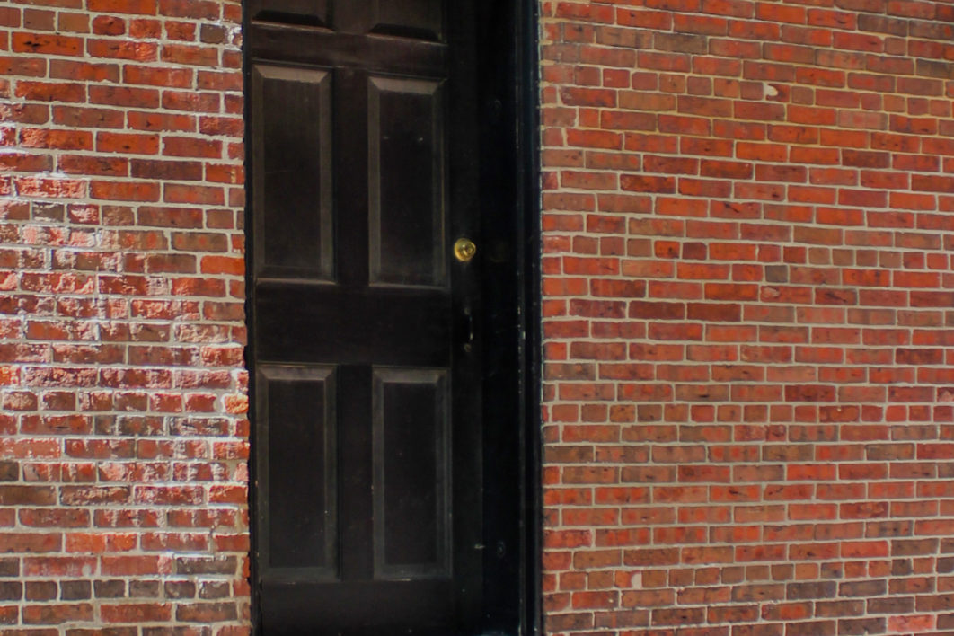 Brick Wall Door