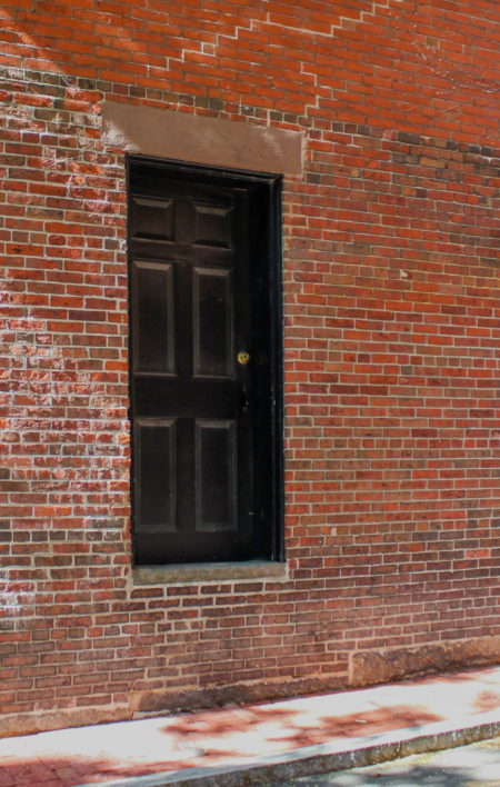 Brick Wall Door