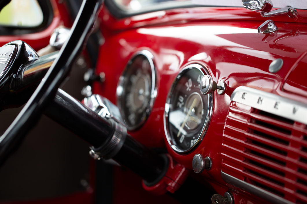 Vintage Car Interior