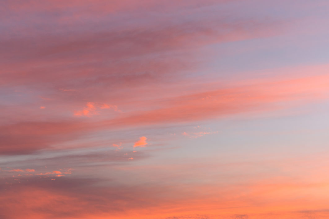 Vibrant Sunset Clouds