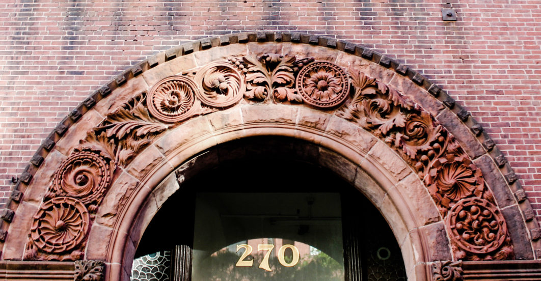 Brick Arch Entrance