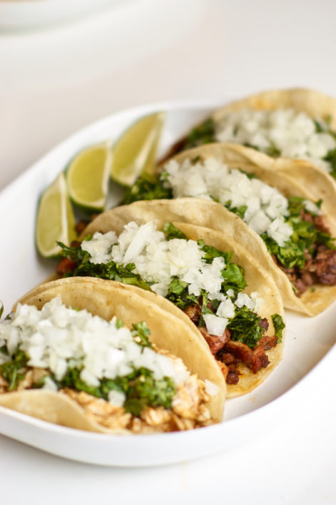 Mexican Tacos Plate