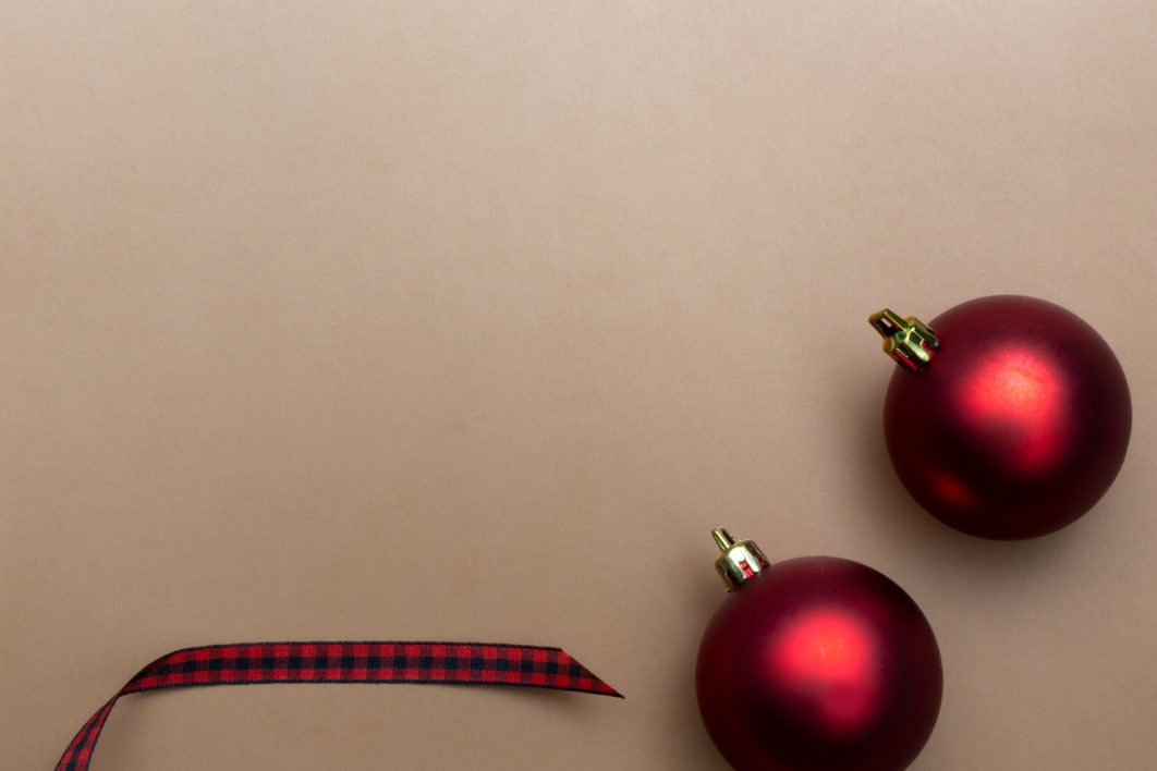 Red Christmas Baubles