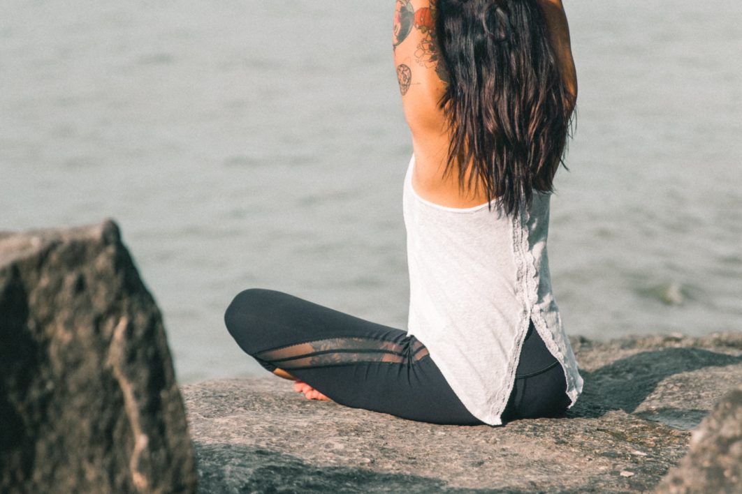 Yoga Pose Ocean