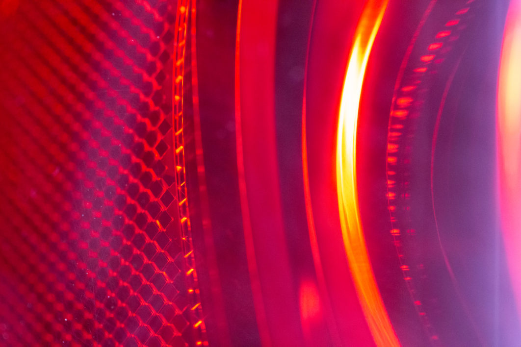 Abstract Red Glow