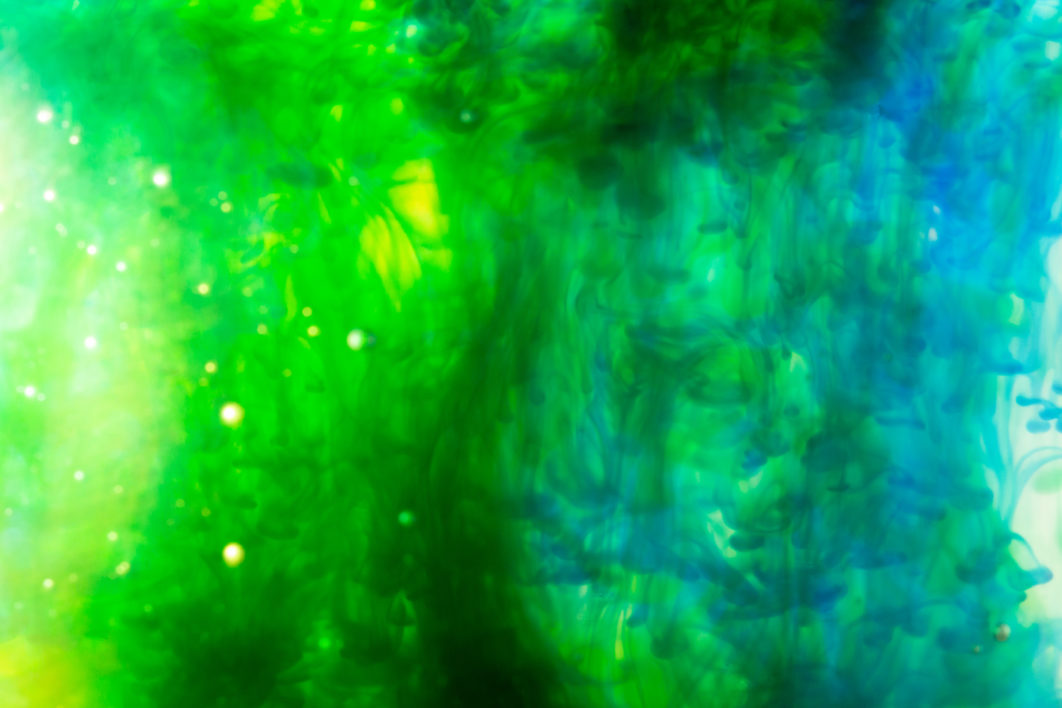 Green Blue Abstract