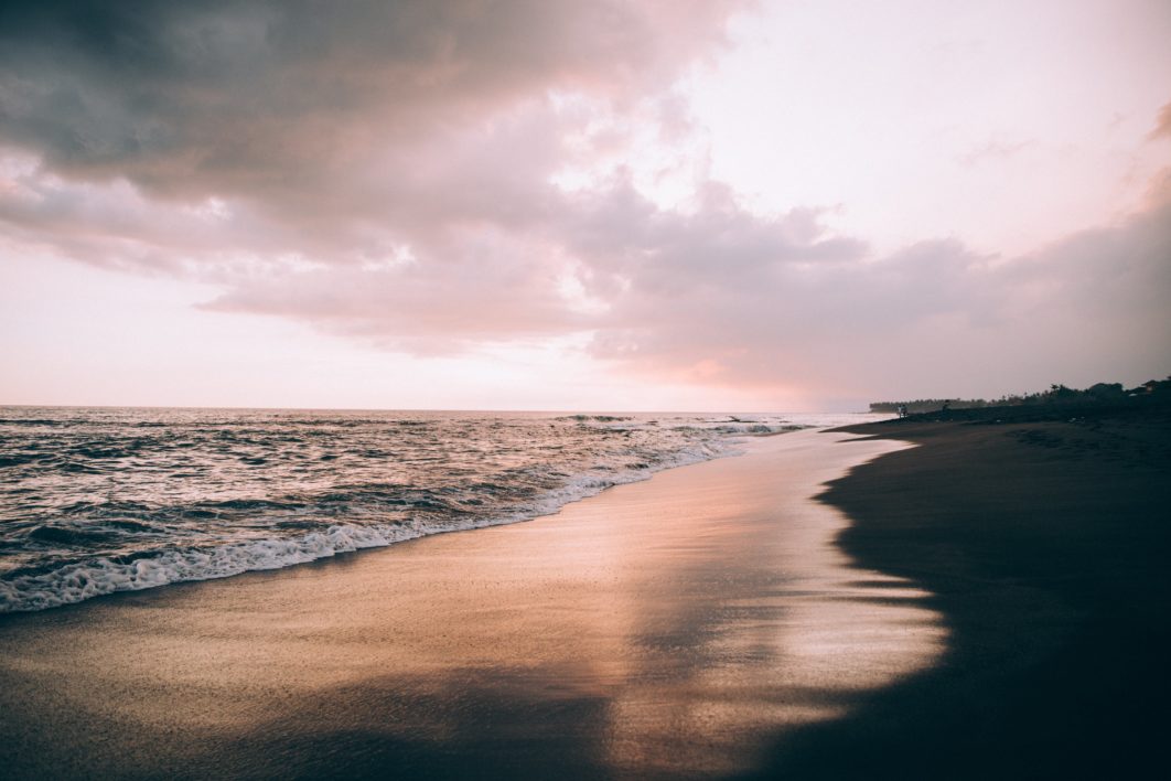 Beach Sunset Pink