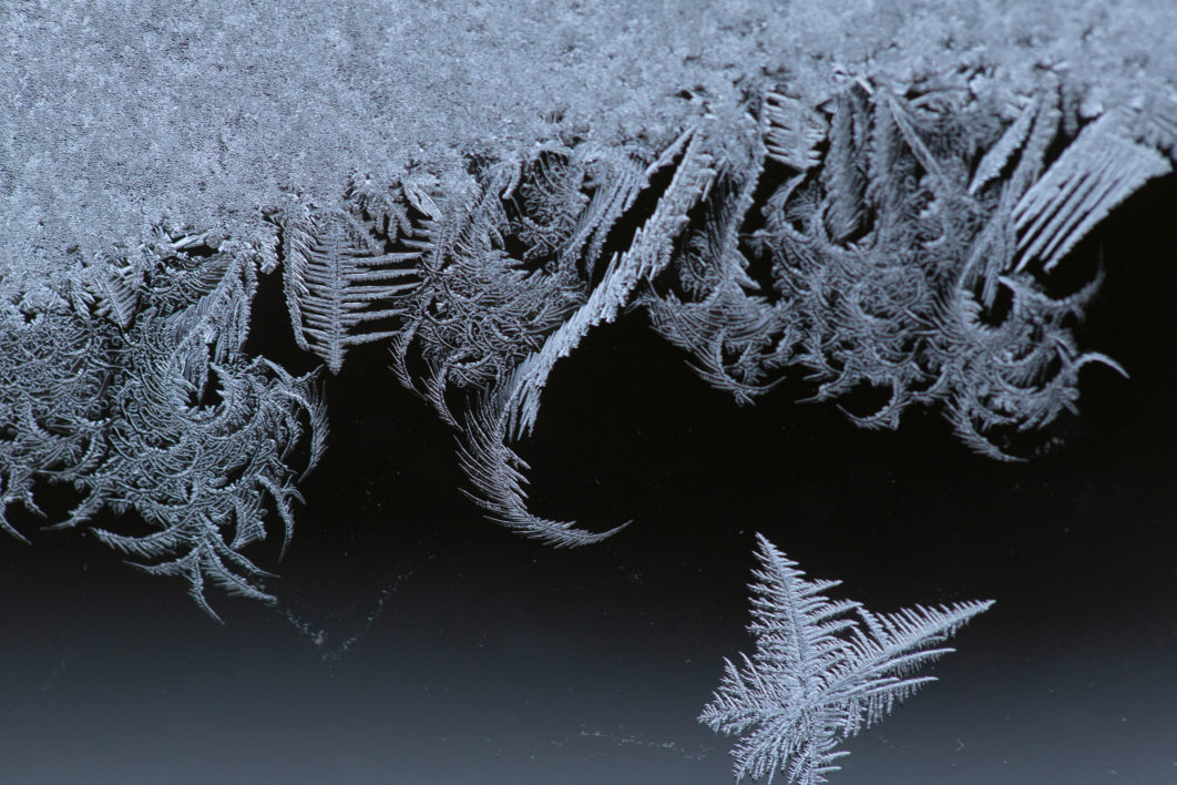 Macro Frost Window