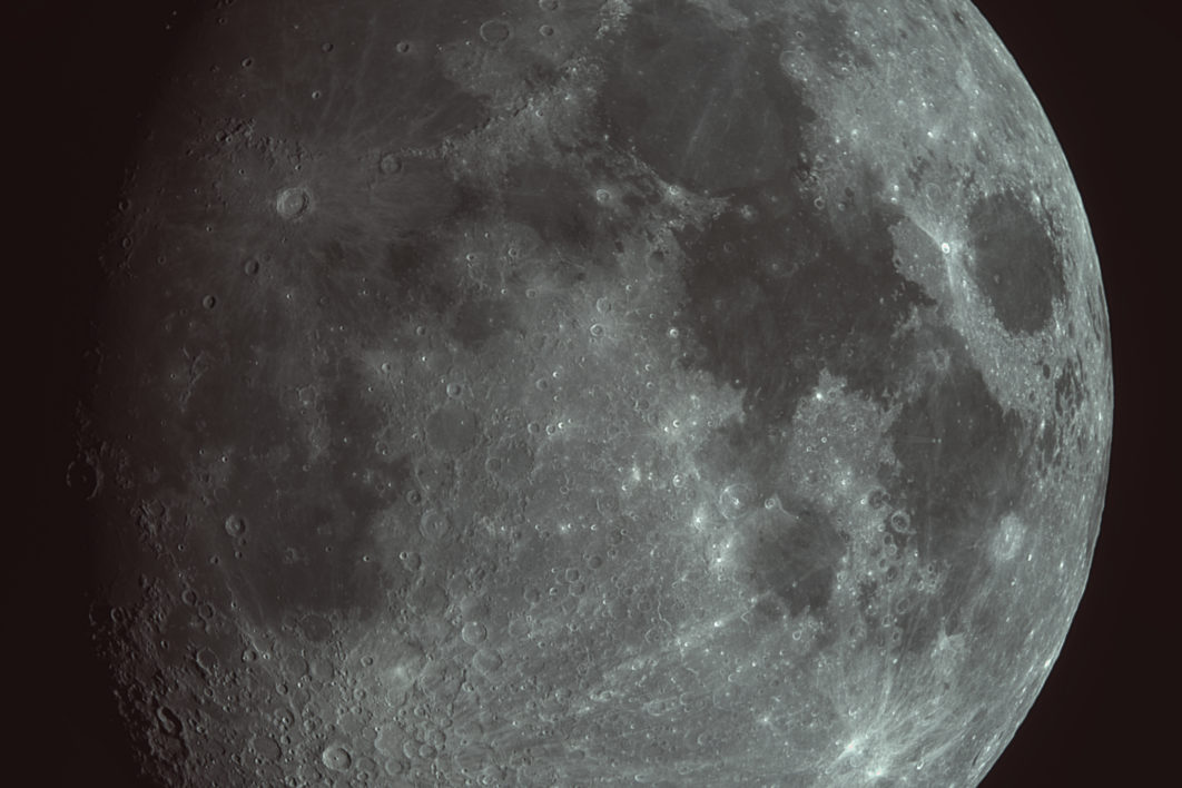 Moon Surface Craters