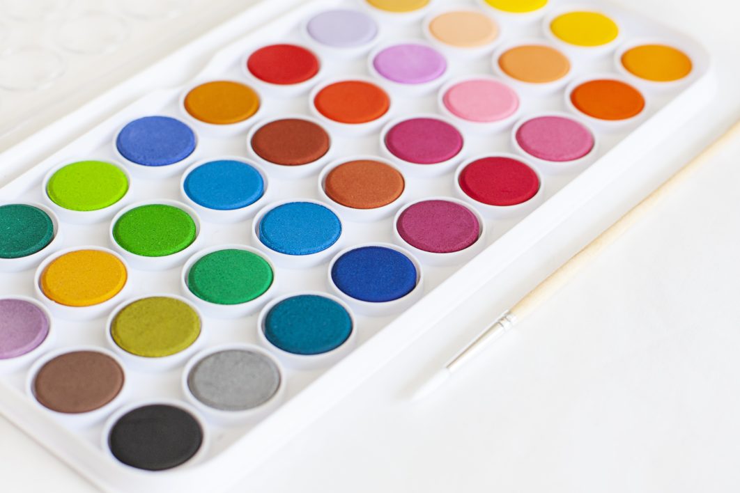 Watercolor Paint Palette