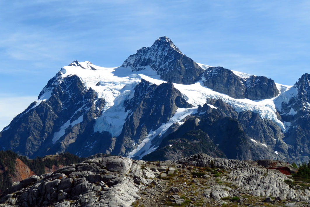 Snow Mountain Landscape