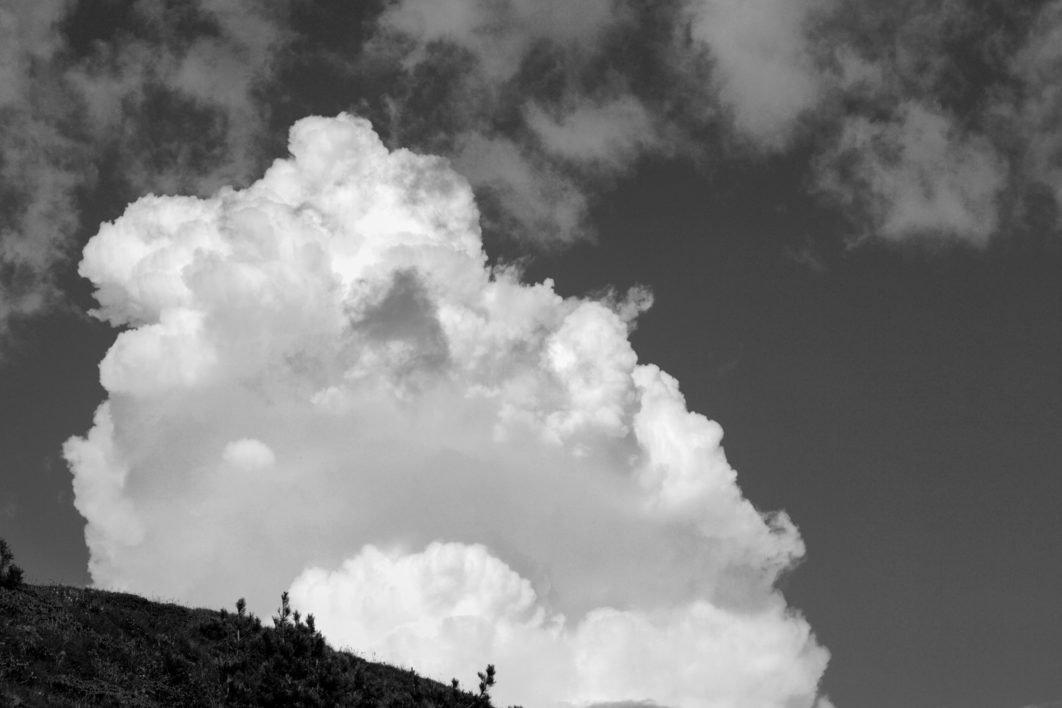 Monochrome Sky Clouds