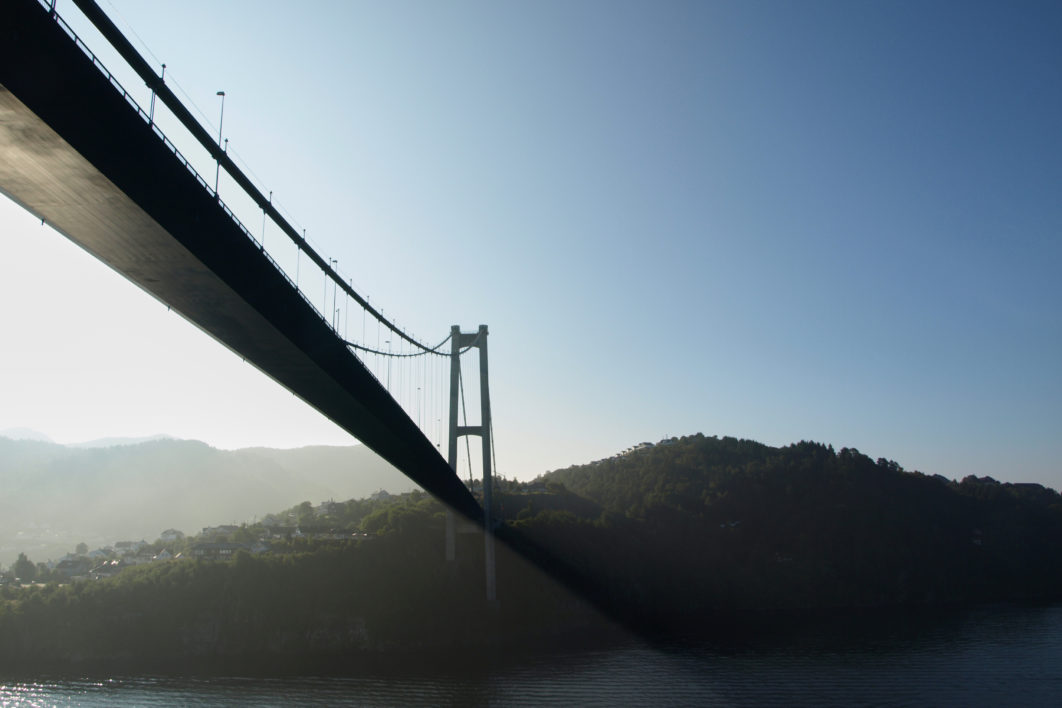 Suspension Bridge Sky