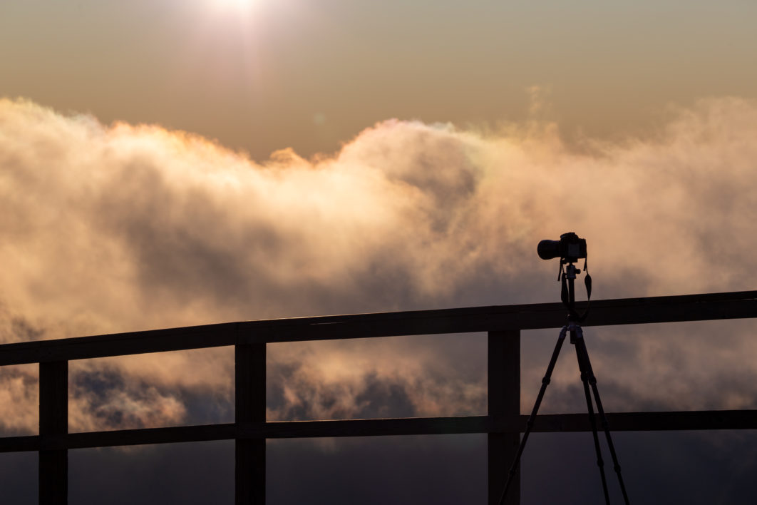 Camera Silhouette Sky