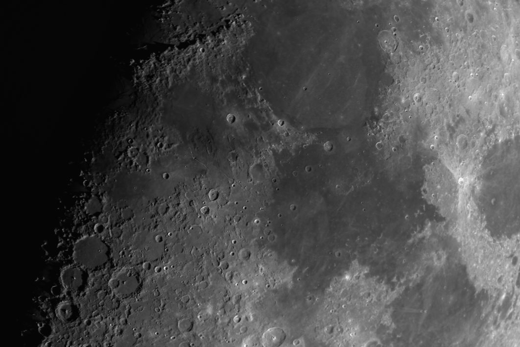 Moon Surface Craters