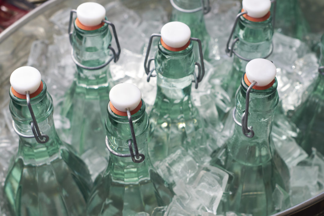 Bottles Bucket Ice