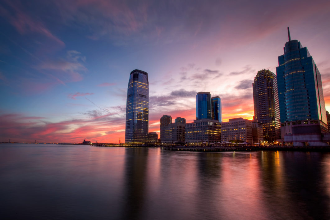 City Skyline Sunset