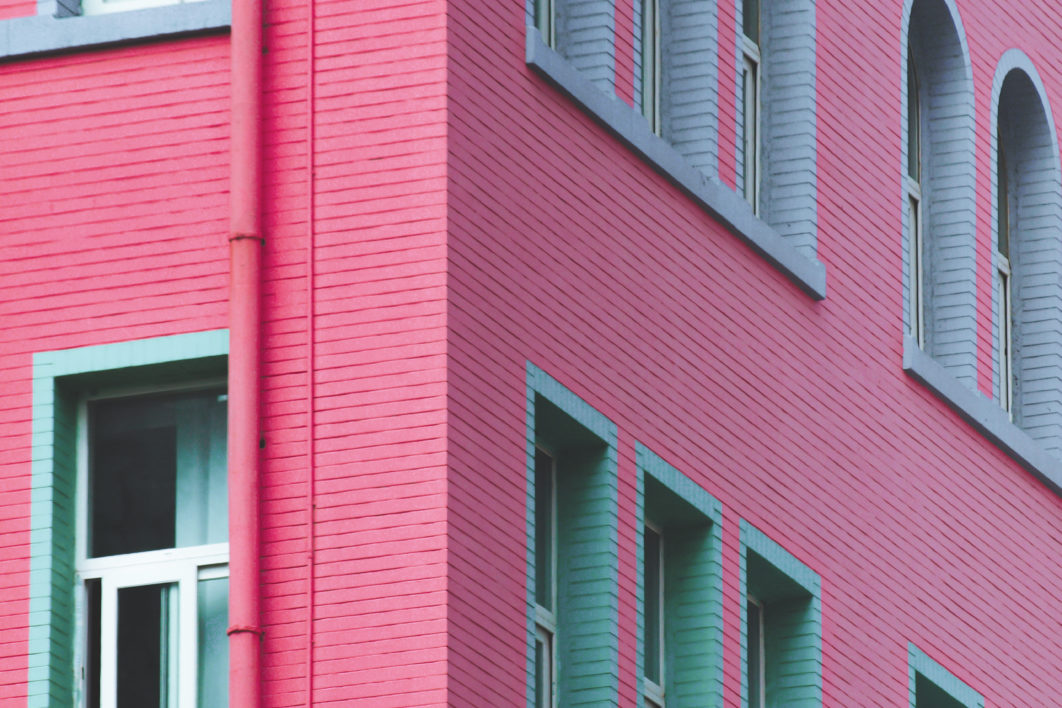 Colorful Exterior Wall