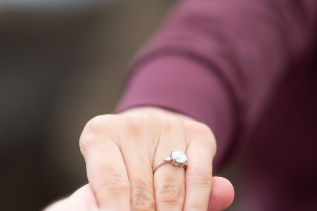 Engagement Ring Hand