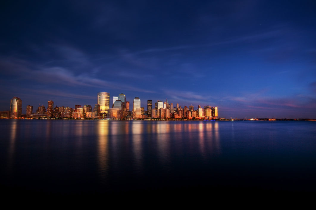 City Skyline Sunset