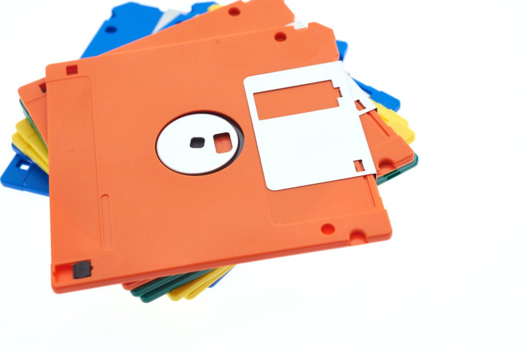 Floppy Disks Stack