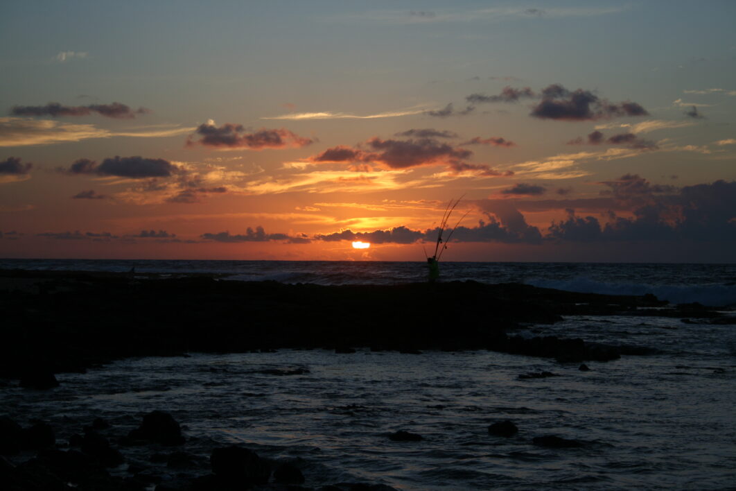 Ocean Cliff Sunset